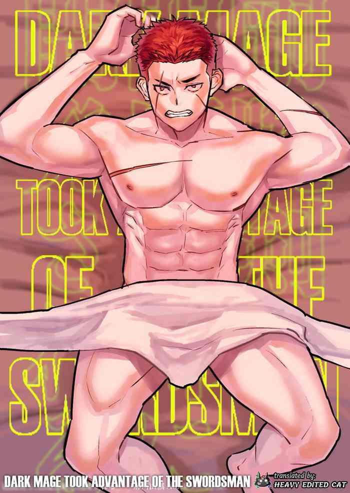 dark mage took advantage of the swordsman cover