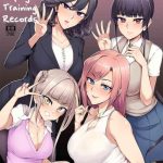 mesu domo no 4 page choukyou kirokushuu 4 bitches 4 page training records cover
