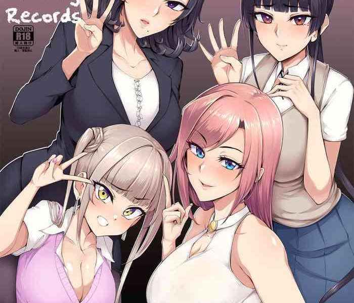 mesu domo no 4 page choukyou kirokushuu 4 bitches 4 page training records cover